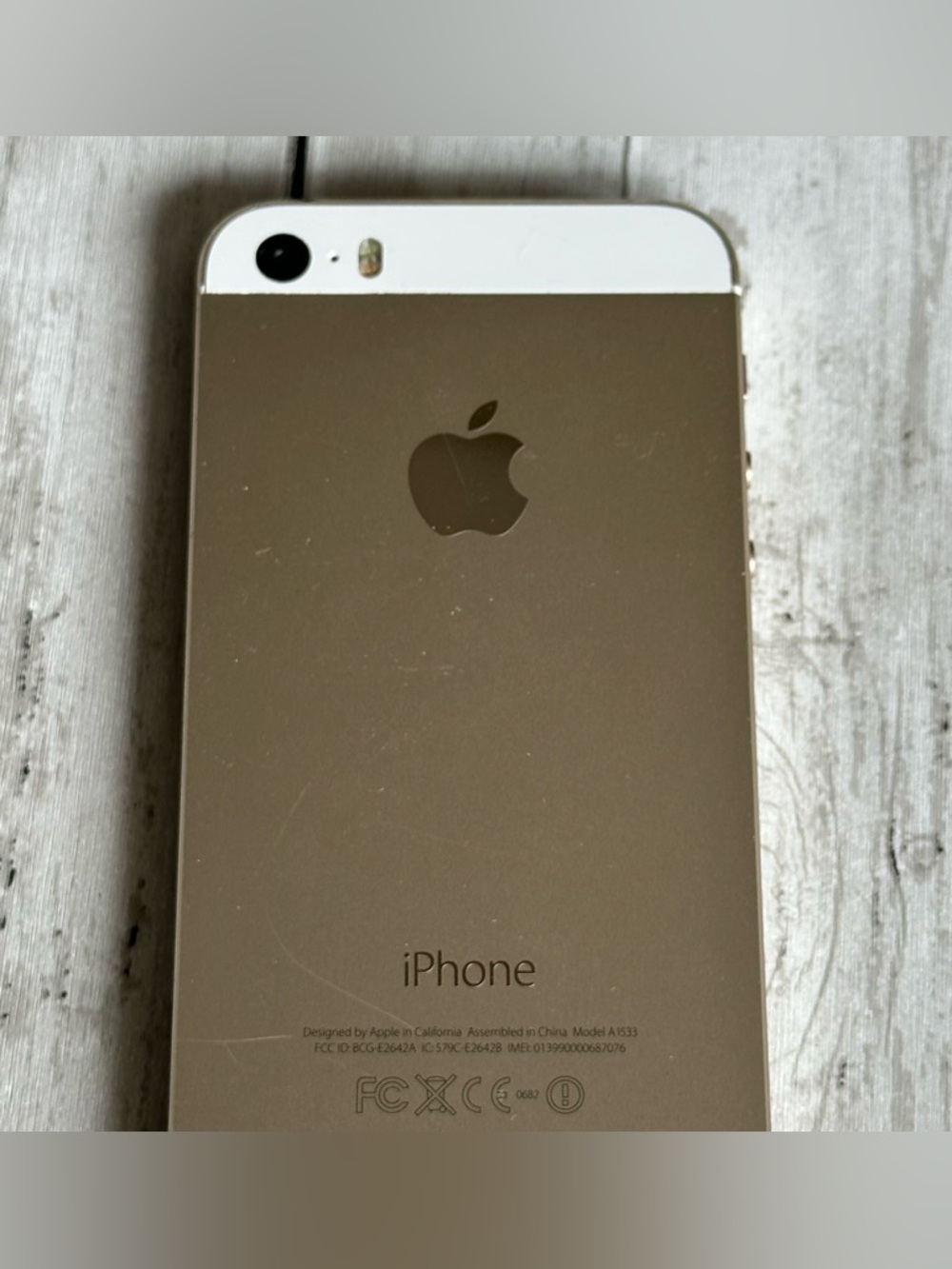 PREOWNED APPLE IPHONE 5S MODEL A1533 - Picture 6 of 7